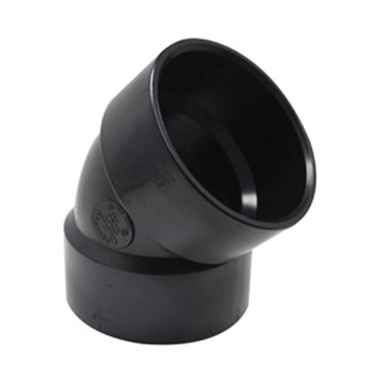 3" X 45 DEGREE ABS ELBOW