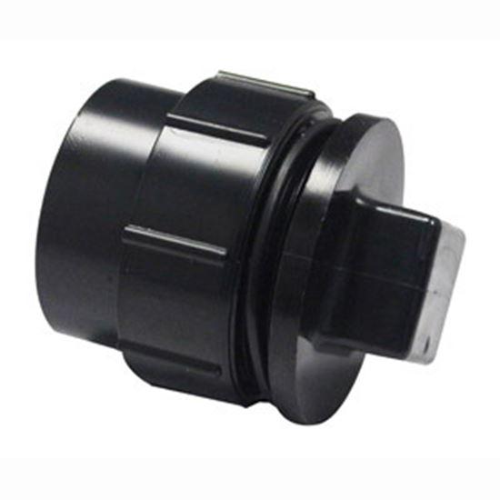 1-1/2" ABS FITTING CLEANOUT PLUG WITH CAP