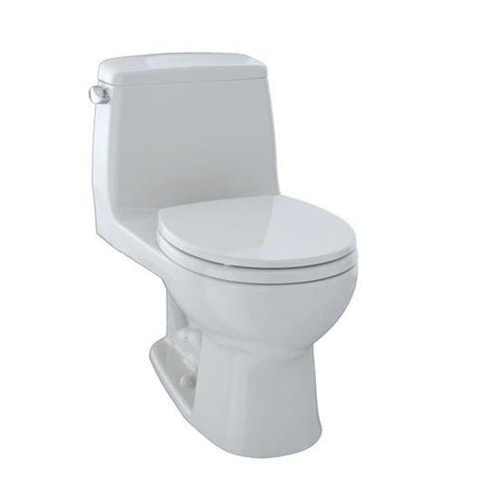 TOTO MS853113#11 Ultimate One-Piece Round Bowl 1.6 GPF Toilet, Colonial White