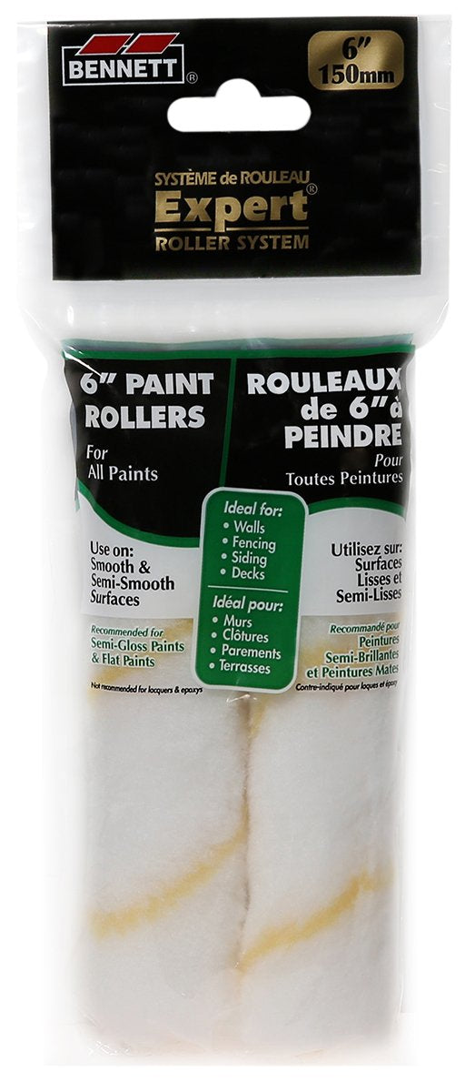 6" Paint Rollers - 150mm x2