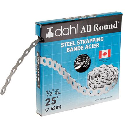 1/2″ dahl All-Round Strapping Steel, 25 Feet (22 Gauge)