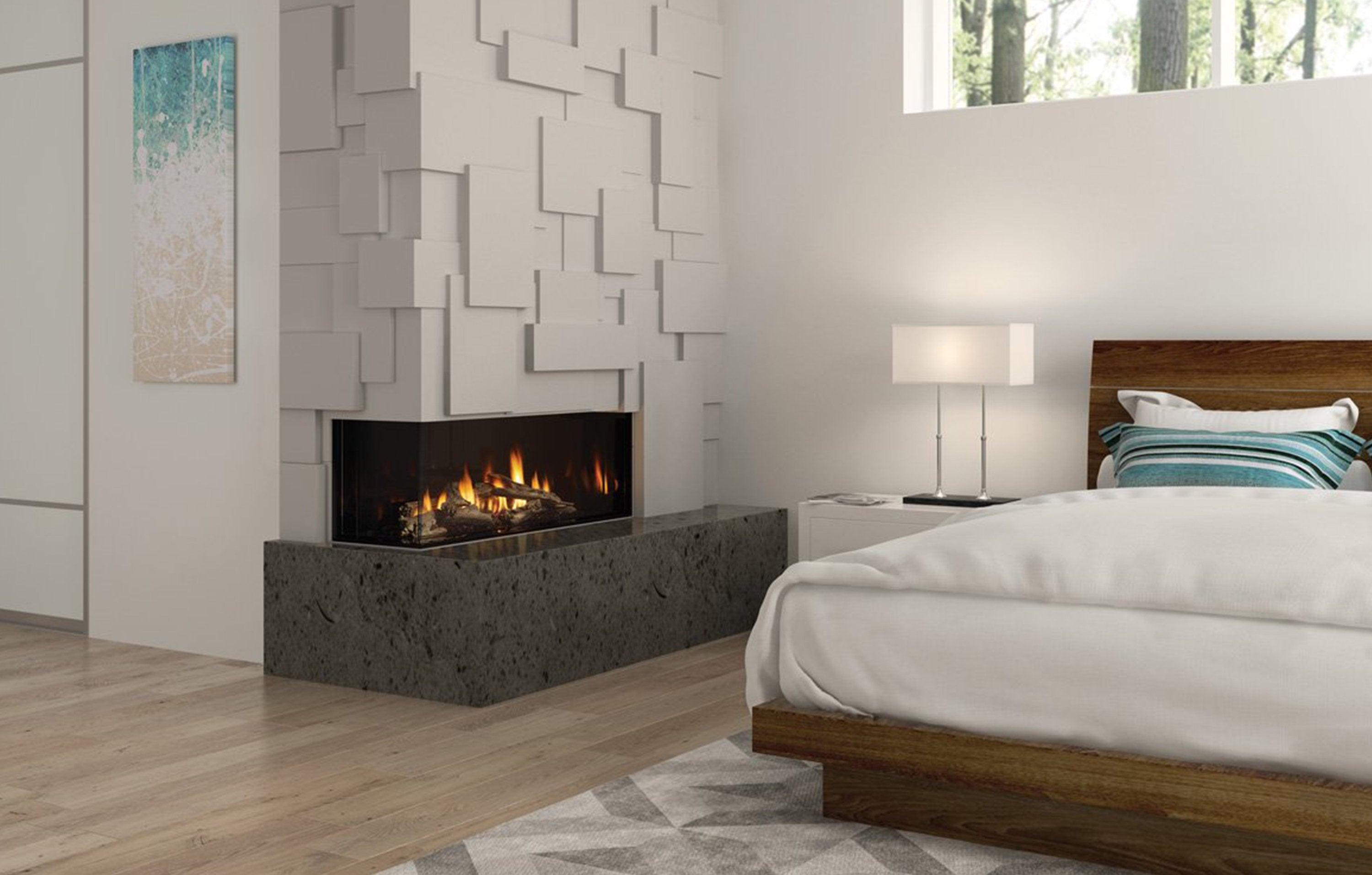 Chicago Corner 40LE Power Vent - Regency City Series