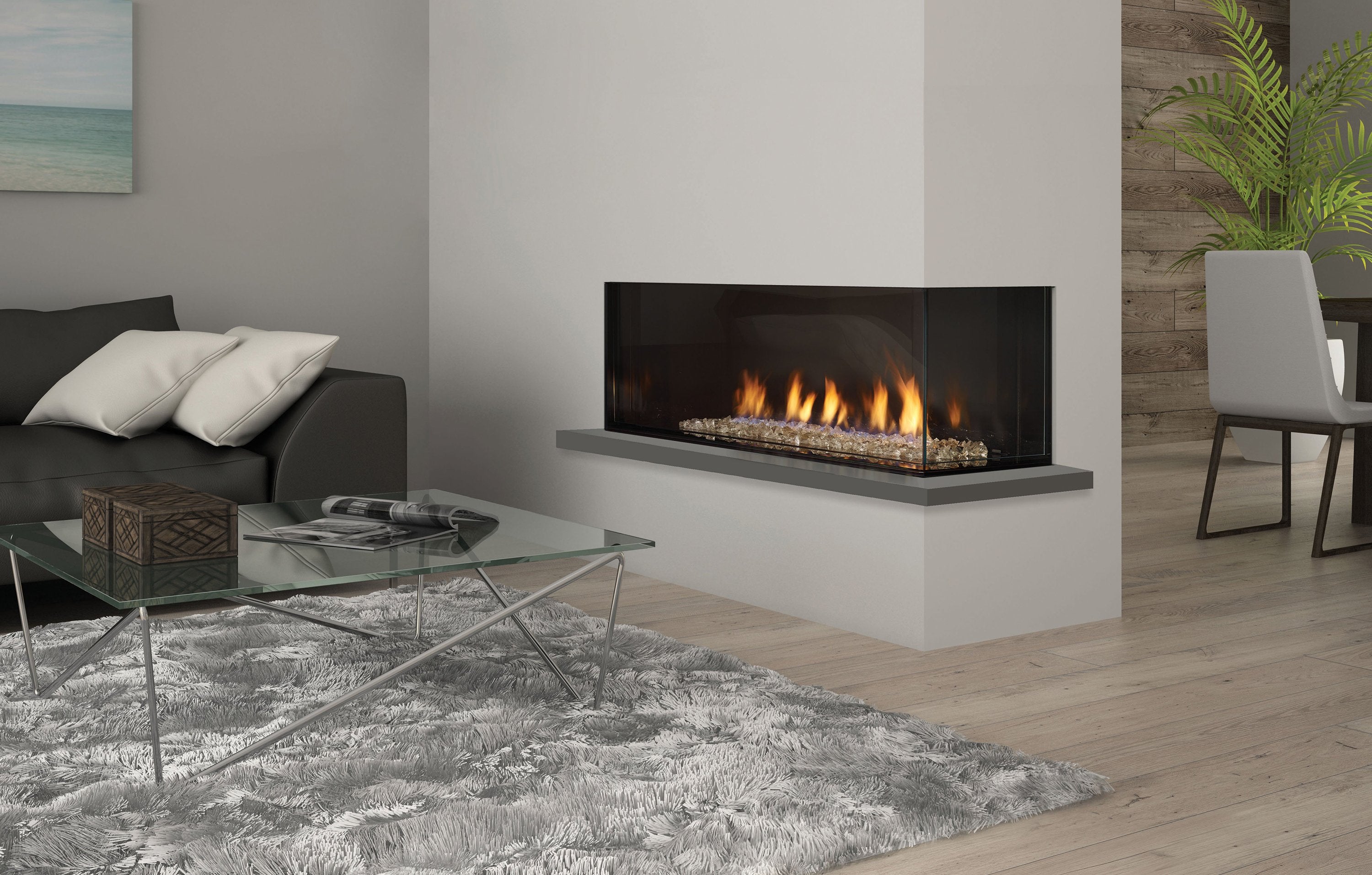 Chicago Corner 40RE Power Vent - Regency City Series