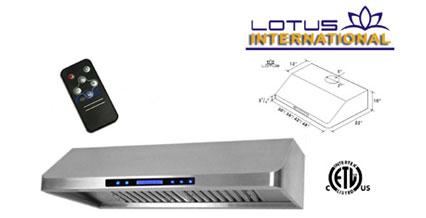 LTS-INS30-P / LTS-INS36-P - Wall Mounted Hood Fan