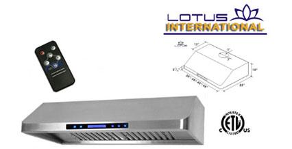 LTS-01T-36 - Wall Mounted Hood Fan