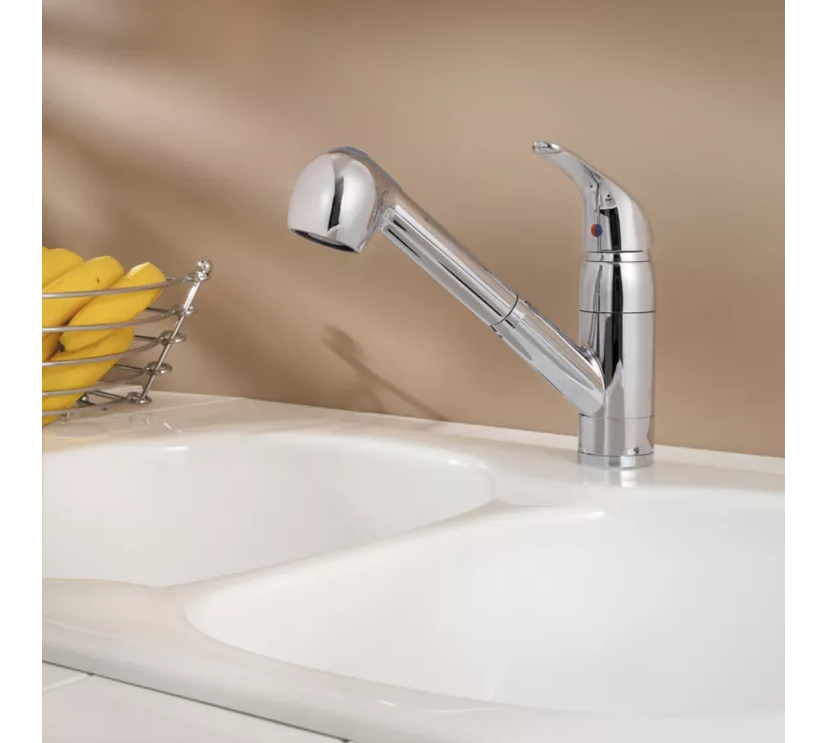 Pfirst Series | 1-Handle Pull-Down Kitchen Faucet