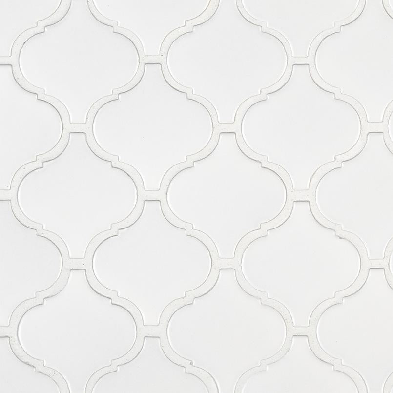 RETRO BIANCO ARABESQUE 6MM MATTE